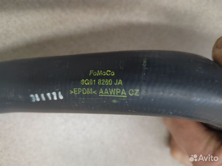 Патрубок охлаждения Ford Mondeo 4 2,0т tnba