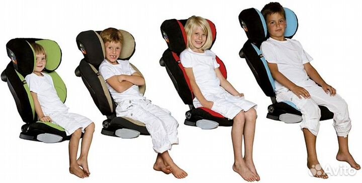 Автокресло с 3-12 лет, надежное из Норвегии