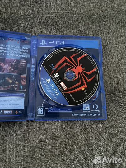 Игра на Playstation 4 Человек паук Майлз Моралес