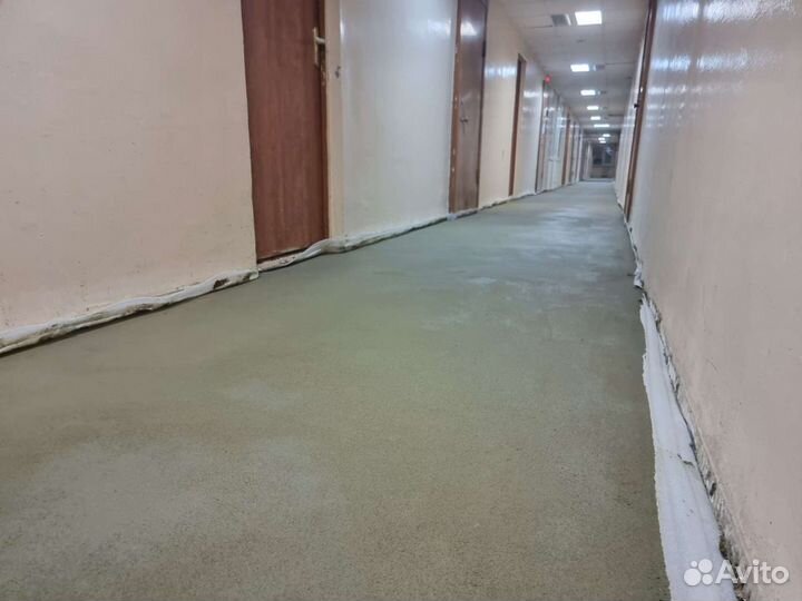 Полусухая стяжка пола демонтаж старых тёплые полы