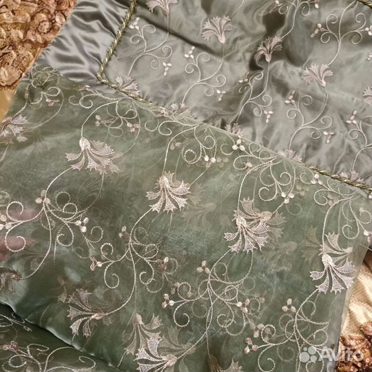 Комплект шторы и покрывало