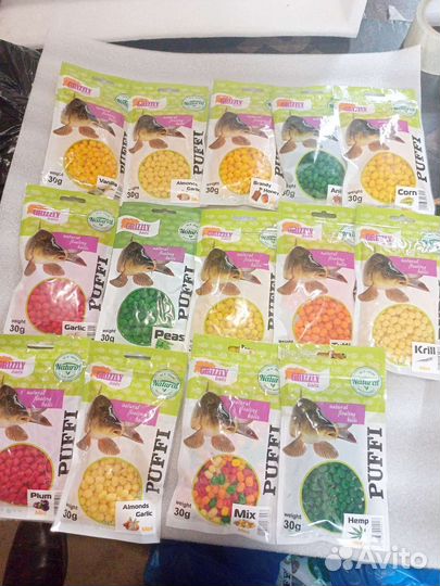 Уловистая приманка, насадки пуффи, puffi