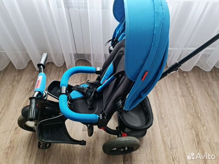 Велосипед коляска с ручкой