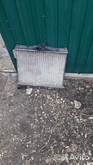 Радиатор охлаждения на hyundai getz