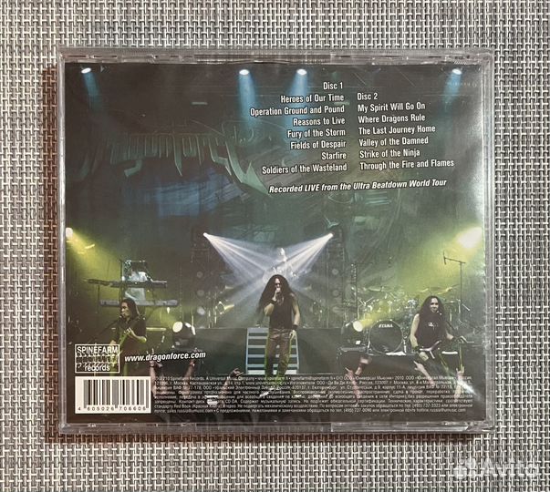 DragonForce - Twilight Dementia 2CD Rus