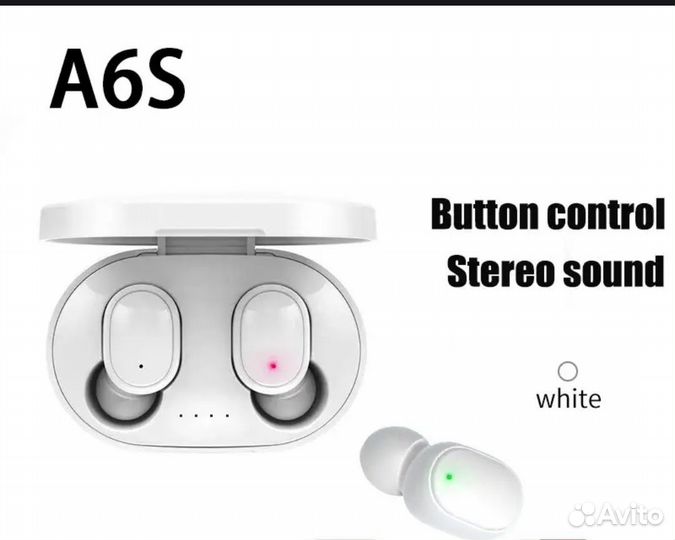 Беспроводные наушники А6s
