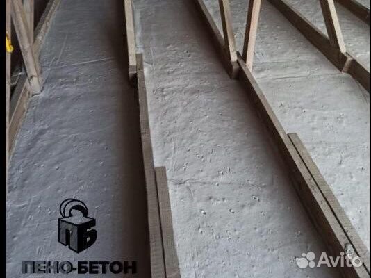 Пенобетон заливка потолков