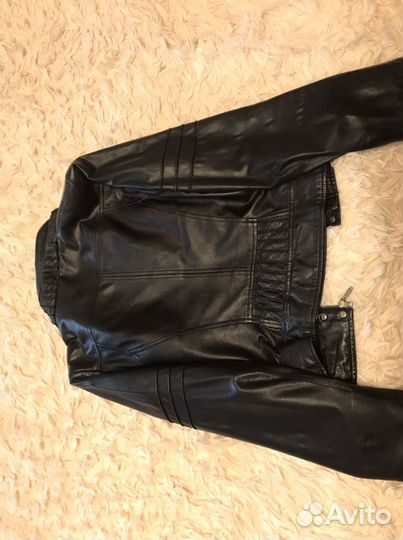 Куртка кожаная женская 46 размер