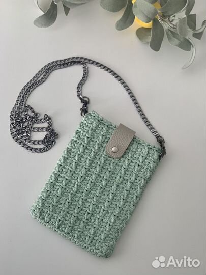 Сумка вязанная