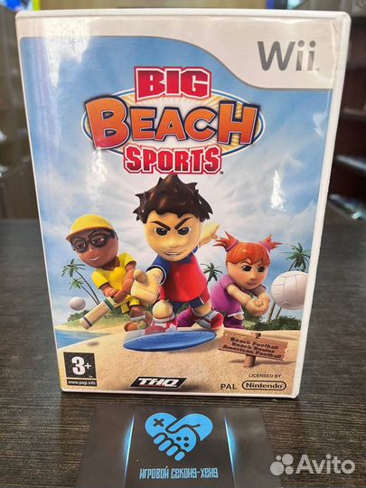 Big Beach Sports. Лицензия Nintendo Wii Вий Вии