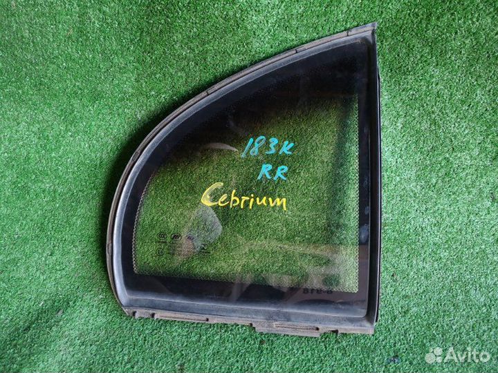 Стекло двери глухое, форточка заднее правое Lifan