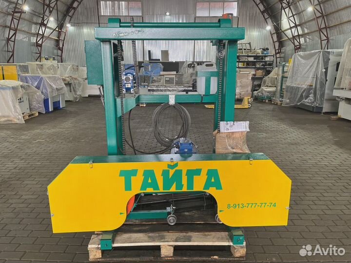 Пилорама с усиленными рельсами Тайга Т-2М-У