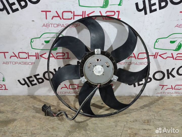Вентилятор охлаждения VW Polo Skoda Rapid (2010+)