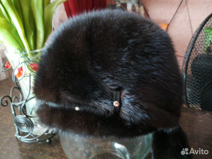 Шапка норковая женская