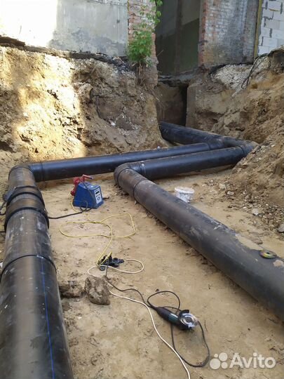 Монтаж сварка труб пнд