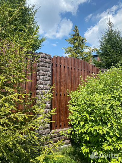 Заборы из штакетника