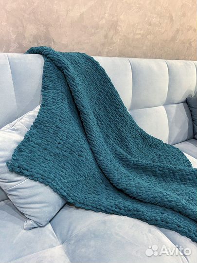 Плед детский плюшевый в коляску