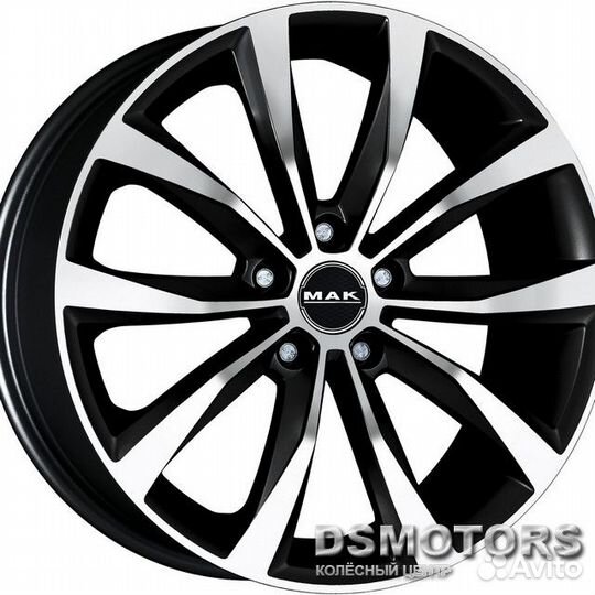 Диски Wolf 7.0/17 5x112 ET54 d57.1 black mirror