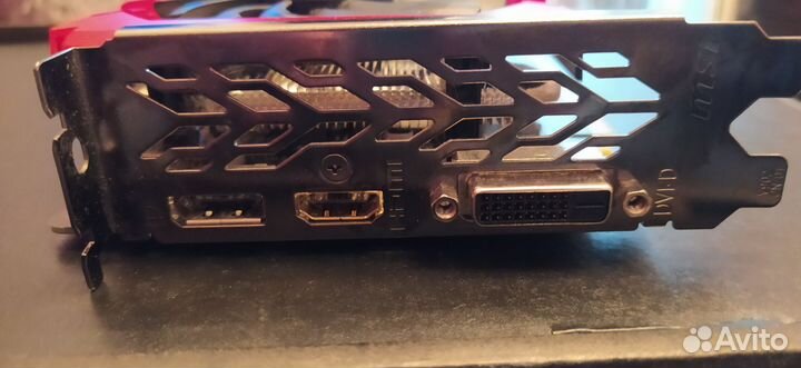 Видеокарта gtx 1050 ti 4gb MSI