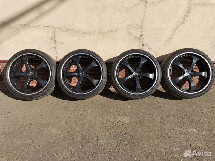 Оригинальные диски Techart r22 на Porsche Cayenne