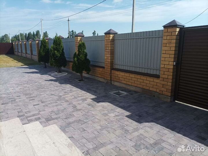 Тротуарная плитка модель Эльбрус