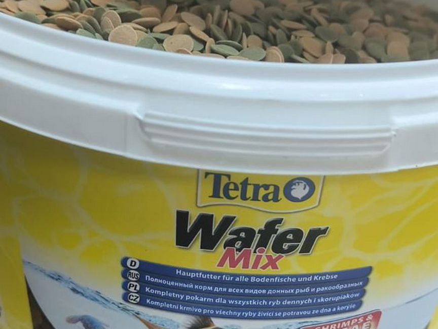 Корм для донных рыбок, Tetra Wafer Mix, 3,6 литра