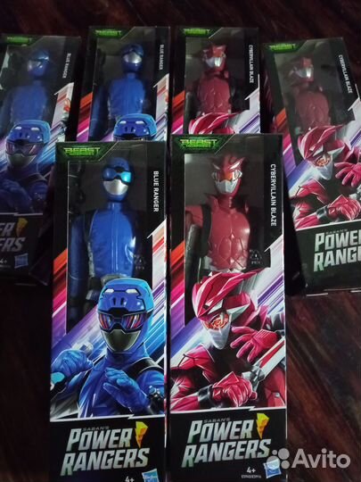 Power Rangers(hasbro ) Большие Фигурки Новые