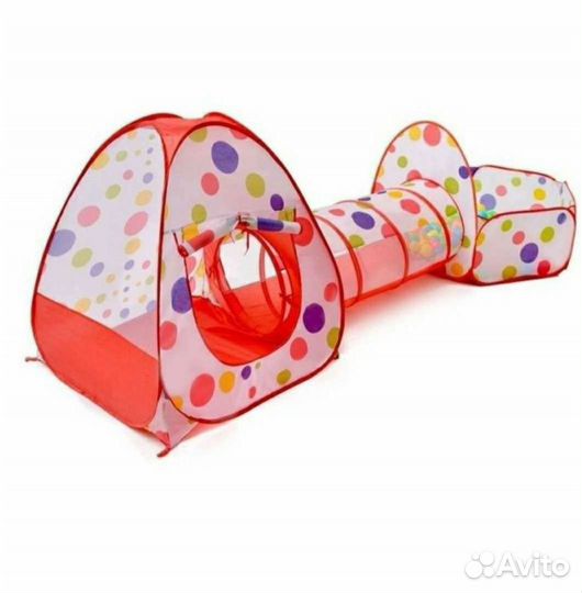 Палатка игровая детская с тоннелем