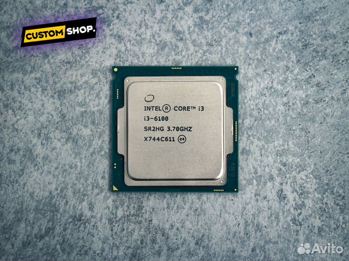 Процессор Intel Core i3-6100 3.7Ghz 2C/4T LGA 1151