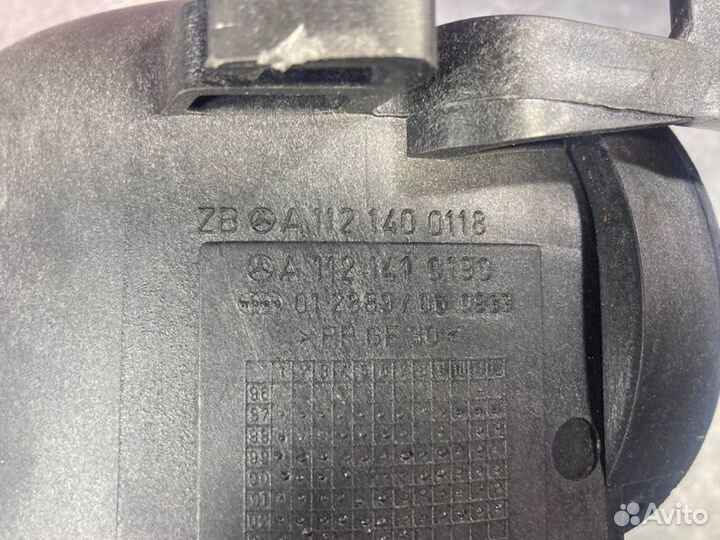 Патрубок воздушного фильтра Mercedes Clk A209 M112