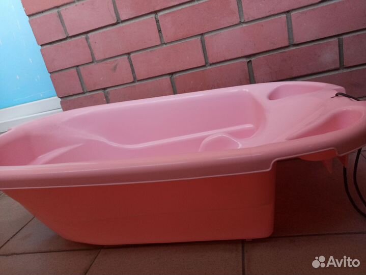 Детская ванночка с вкладкой для новорождённых