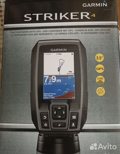 Эхолот garmin striker 4