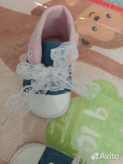 Пинетки для девочки 19 размер