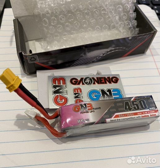 Новый аккумулятор lipo 3s GNB gaoneng для FPV