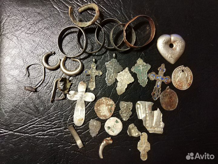 Старинные серебряные предметы