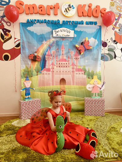 Костюм божьей коровки на 4-6лет