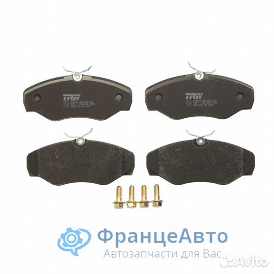 Колодки тормозные, передние Trafic II,Vivaro,Prima