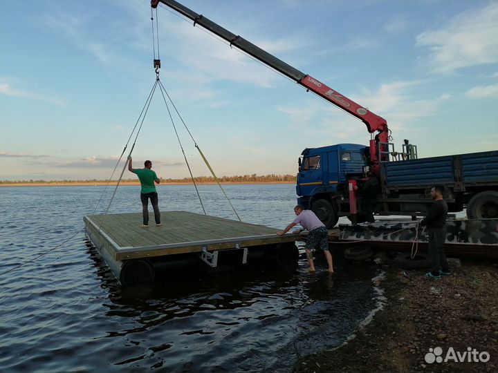 Самоходный понтон пнд