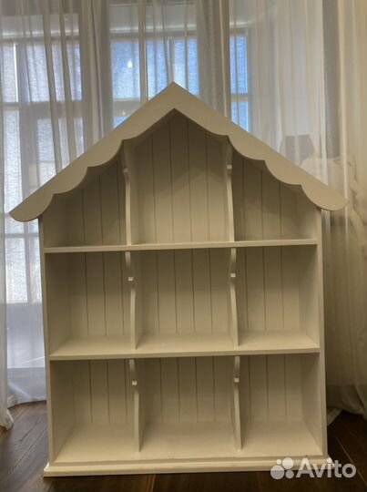 Стеллаж -домик детский Интерьерная лавка