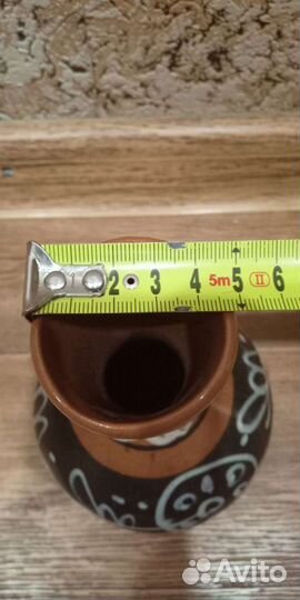 Керамическая ваза сделано из СССР