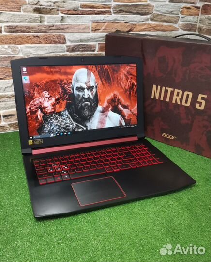 Игровой ноутбук acer nitro 5 i5 4ядра/GTX1050 4Гб