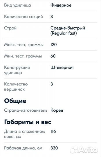 Фидерное удилище
