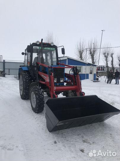 Погрузчик фронтальный пку-0.9 для мтз