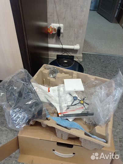 Робот пылесос моющий бу