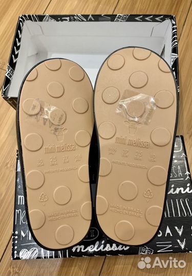 Детские кеды mini melissa