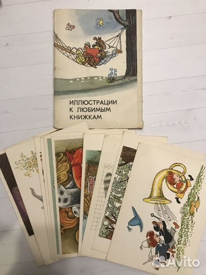 Наборы открыток сказки,искусство