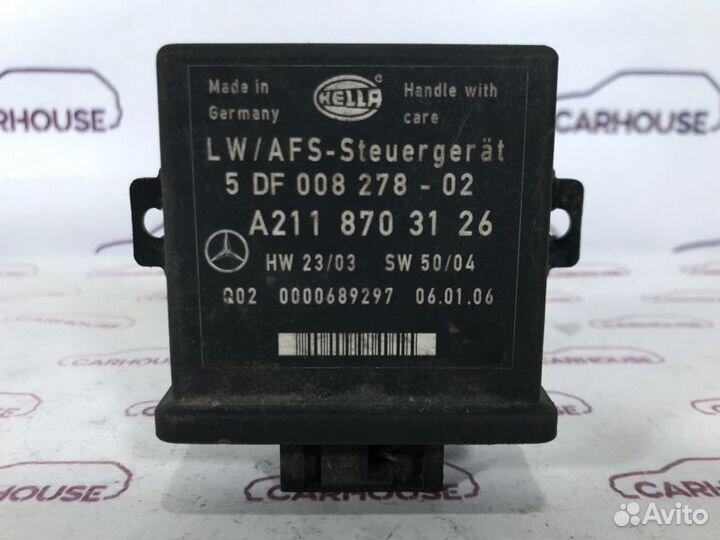 Блок управления корректором фар Mercedes Benz W211