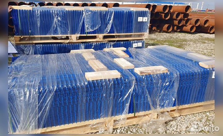 Сетка для забора 3d