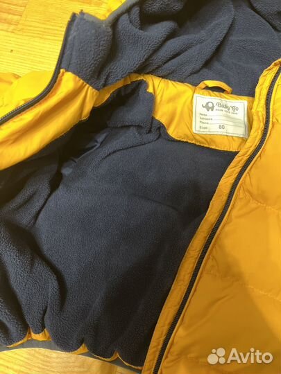 Куртка теплая baby go 80