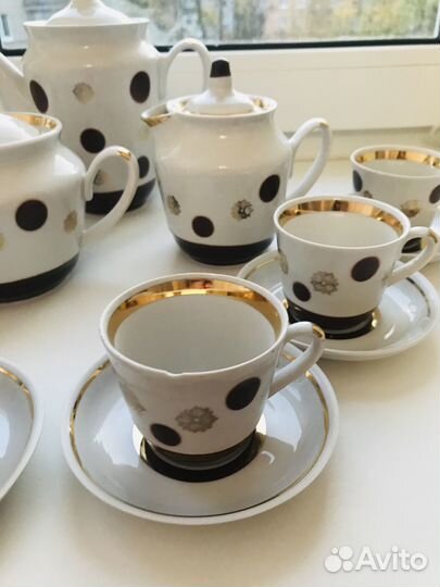 Кофейный сервис Вербилки СССР